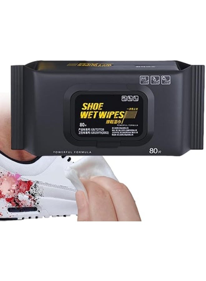 Shoe Cleaning Wet Wipes – 80 Count - Image 1